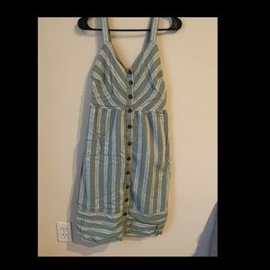 Button front dress